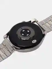 Серебряный смарт-часы мужские 4 series, умные, круглые, 46 мм