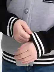 Серый меланж детский бомбер, с начесом, для мальчиков и девочек