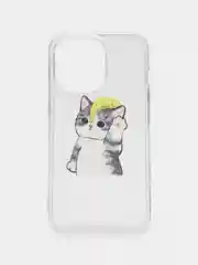 Желтый чехол для iPhone 11 13 14 15 12/12Pro, 13,14 Pro Max, XR, XS, 7/8 с принтом
