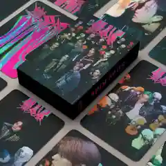 Черный карточки Stray Kids 55шт