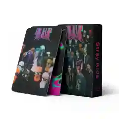 Черный карточки Stray Kids 55шт