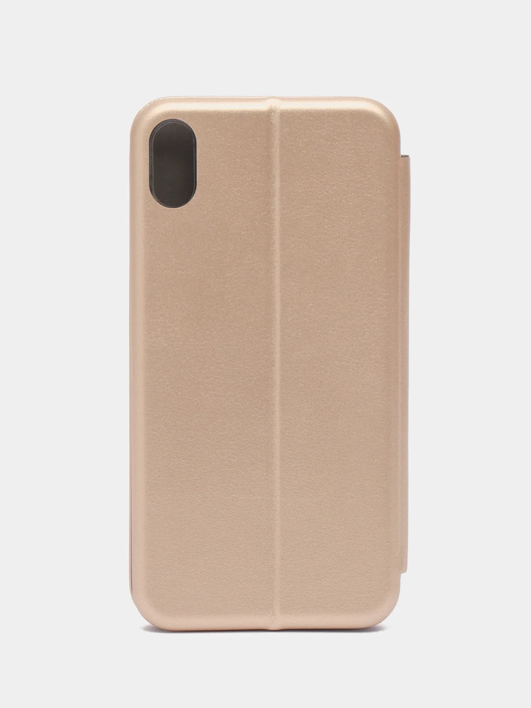 Золотой чехол-книжка для iPhone Xs Max