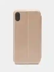 Золотой чехол-книжка для iPhone Xs Max