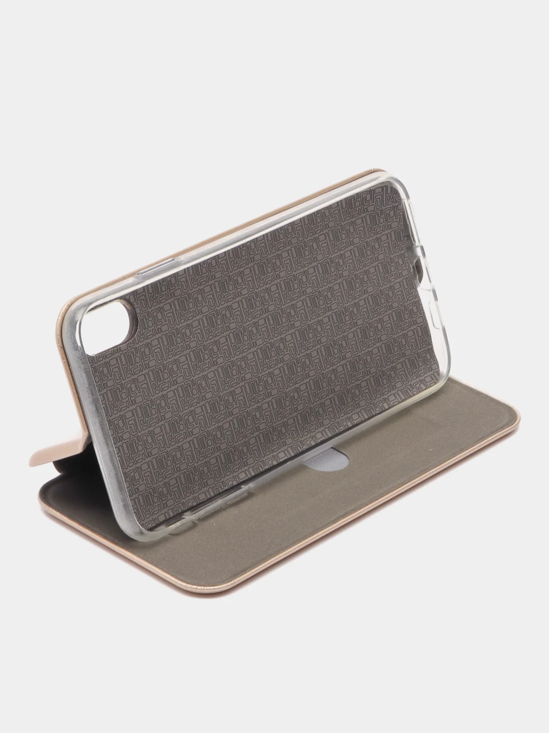 Золотой чехол-книжка для iPhone Xs Max