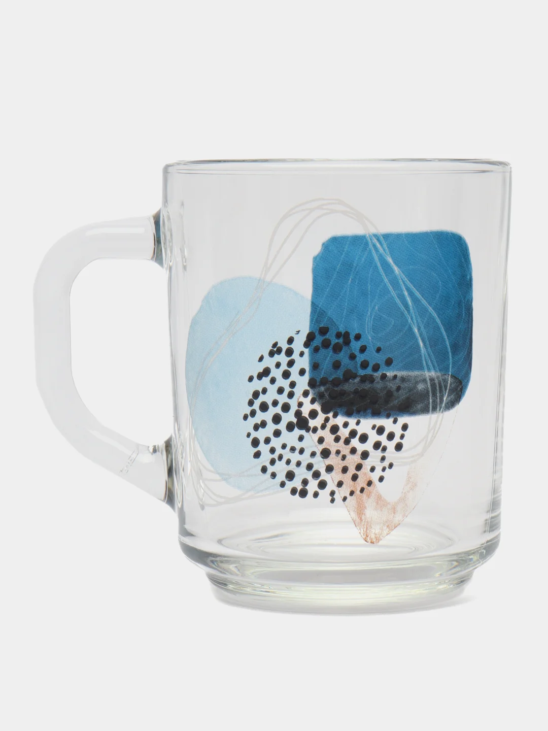 Синий кружка Gren tea Абстракция