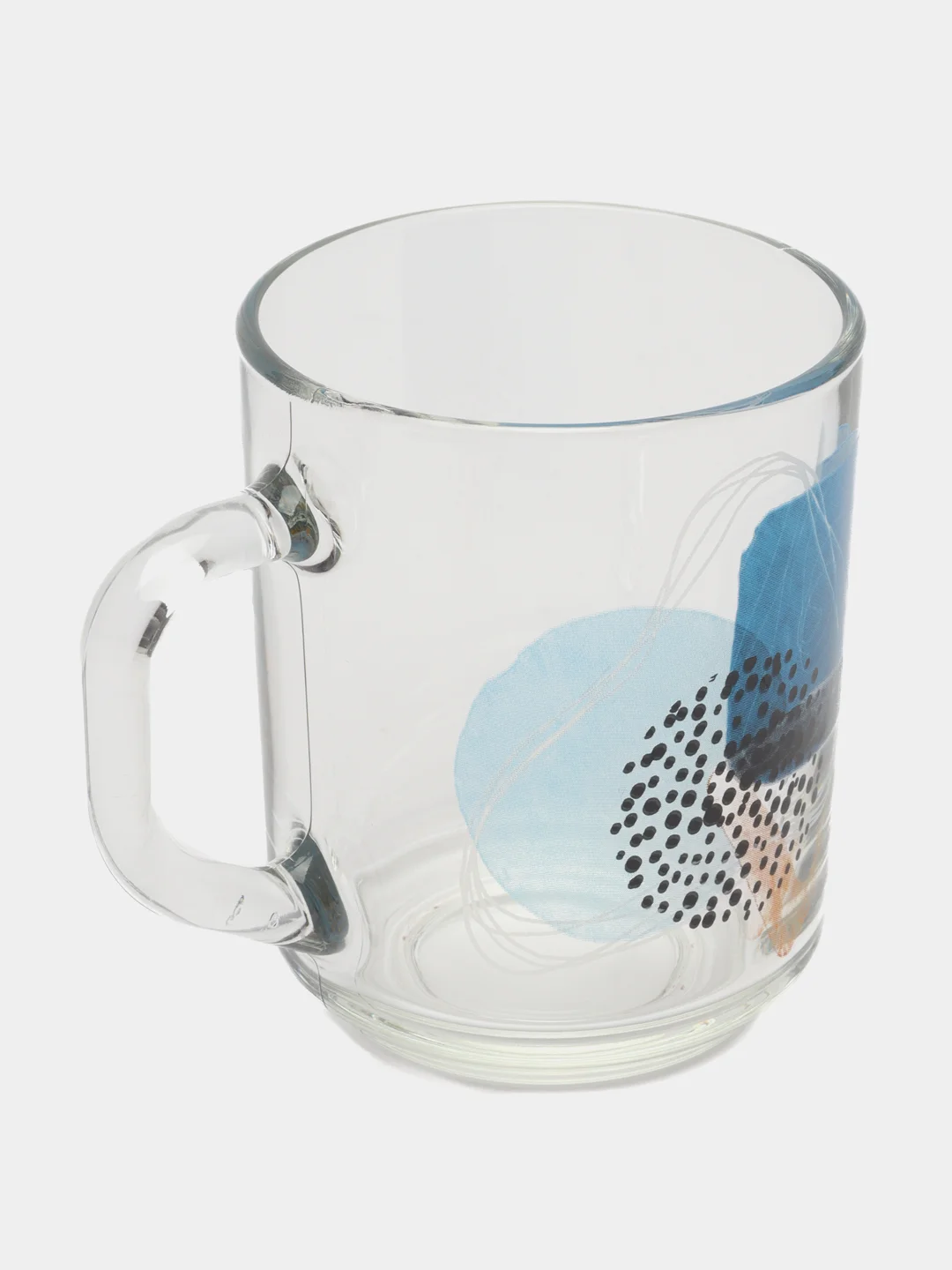 Синий кружка Gren tea Абстракция