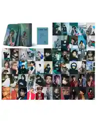 Индиго карточки BTS, 55 штук