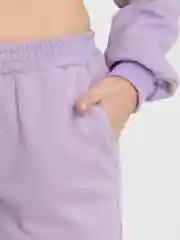 Лавандовый спортивный женский костюм
