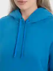 Голубой спортивный женский костюм