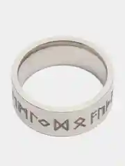 Серебряный кольцо с иероглифами, унисекс