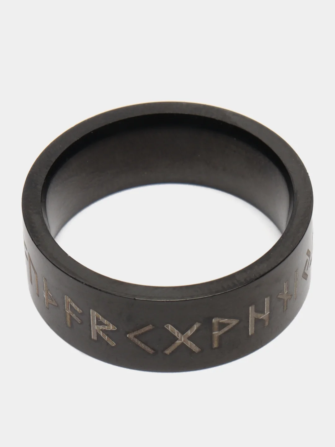 Серебряный кольцо с иероглифами, унисекс