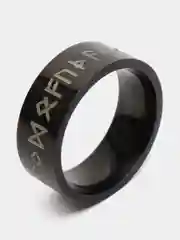 Серебряный кольцо с иероглифами, унисекс