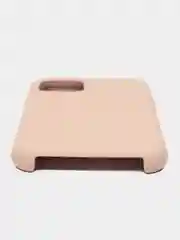 Бежевый меланж чехол для iPhone (Айфон) 11, 12, 13, 14, XR, 7, 8, 7/8 Plus, SE, XS, X, XR, Pro Max