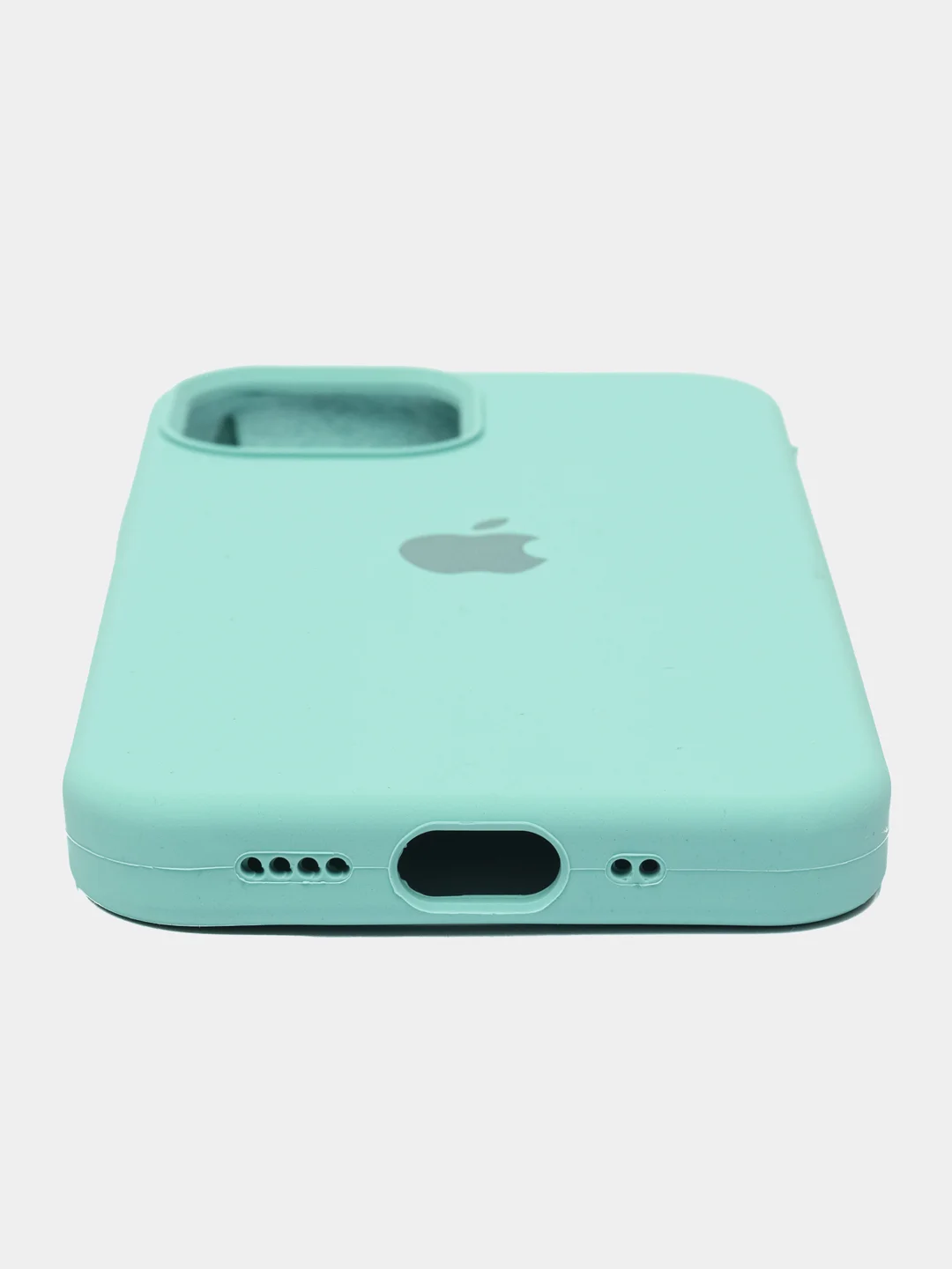 Бирюзовый чехол для iPhone (Айфон) 11, 12, 13, 14, XR, 7, 8, 7/8 Plus, SE, XS, X, XR, Pro Max