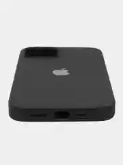 Черный чехол для iPhone (Айфон) 11, 12, 13, 14, XR, 7, 8, 7/8 Plus, SE, XS, X, XR, Pro Max