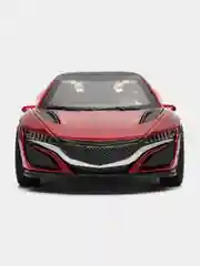 Красный металлическая коллекционная машинка Acura NSX