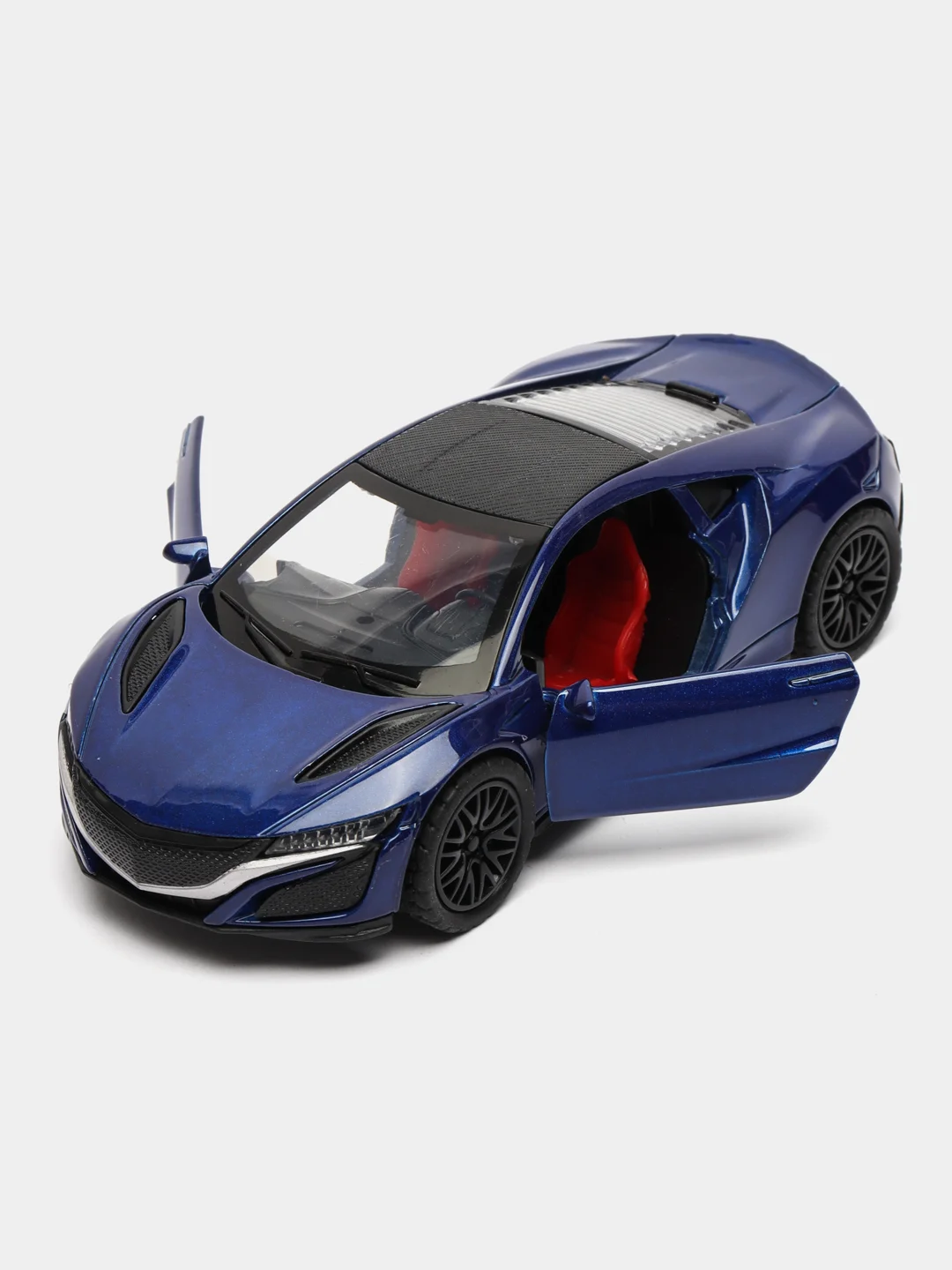 Синий металлическая коллекционная машинка Acura NSX
