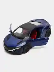 Синий металлическая коллекционная машинка Acura NSX