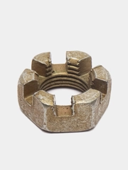 Гайка оси колеса коляски Иж (корончатая, М16 х 1.5 мм.)