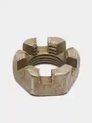 Гайка оси колеса коляски Иж (корончатая, М16 х 1.5 мм.)