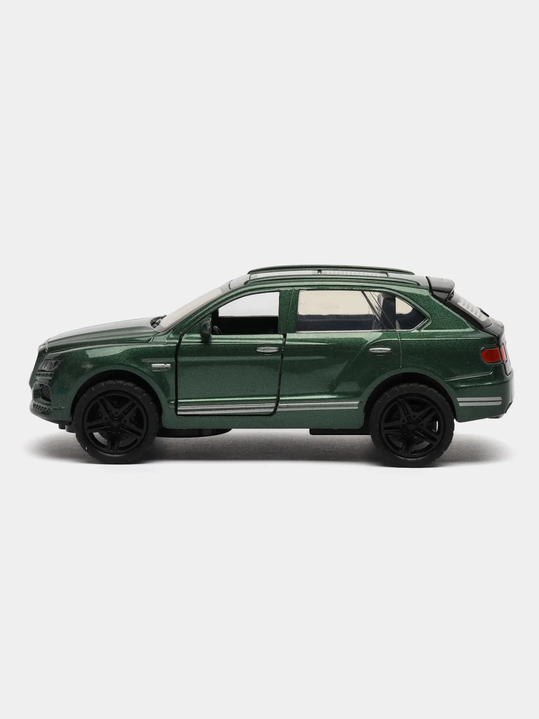 Зеленый металлическая коллекционная машинка Bentley Bentayga