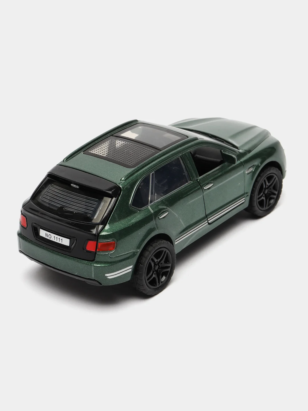 Зеленый металлическая коллекционная машинка Bentley Bentayga
