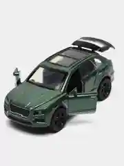 Зеленый металлическая коллекционная машинка Bentley Bentayga