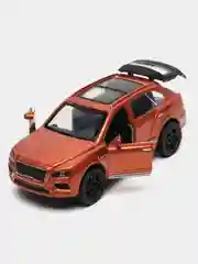 Зеленый металлическая коллекционная машинка Bentley Bentayga
