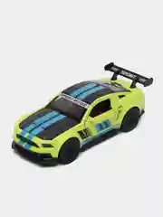Горчичный металлическая коллекционная машинка Ford Mustang