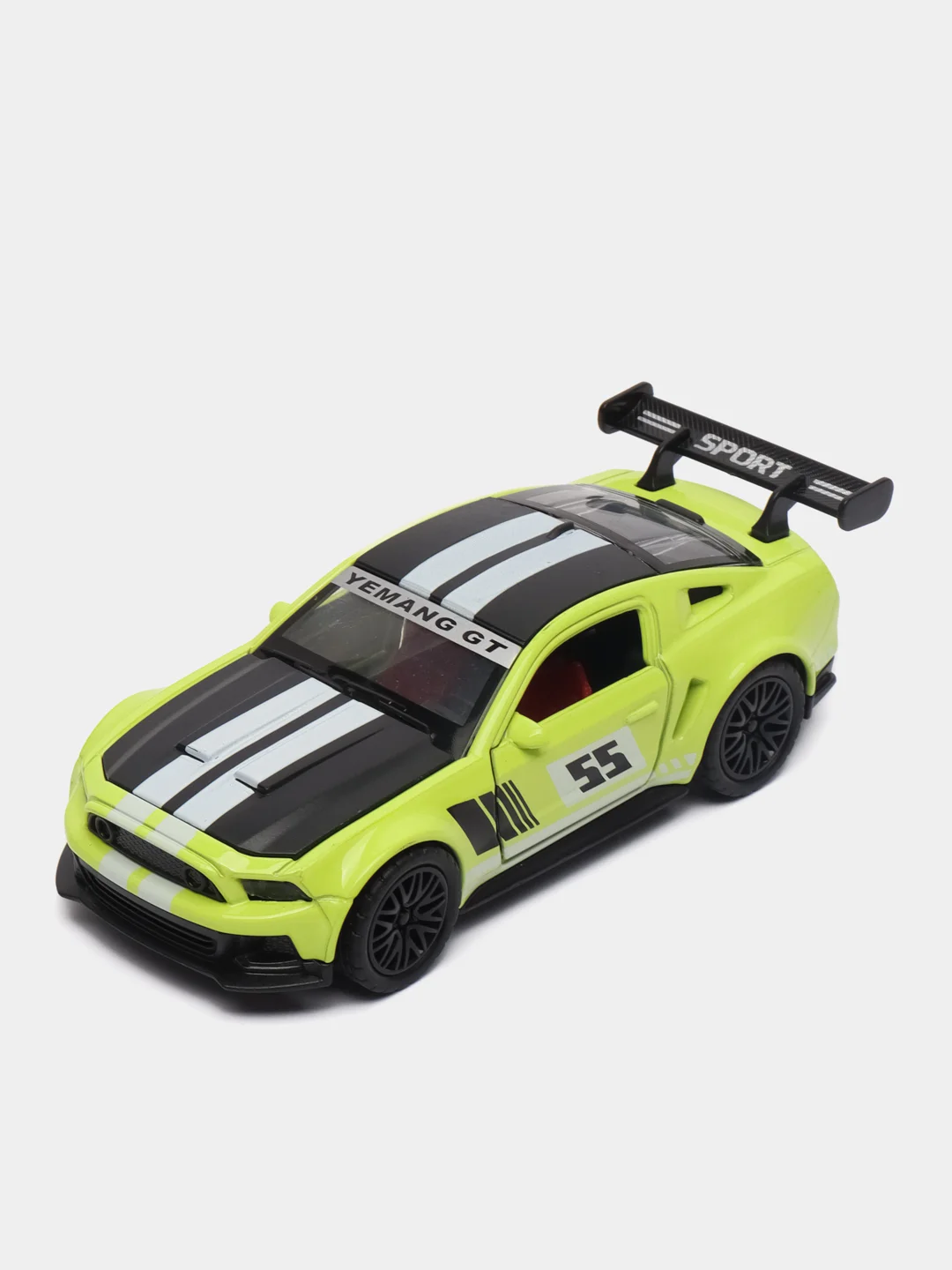 Лимонный металлическая коллекционная машинка Ford Mustang