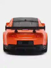 Оранжевый металлическая коллекционная машинка Ford Mustang