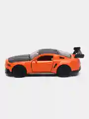Оранжевый металлическая коллекционная машинка Ford Mustang