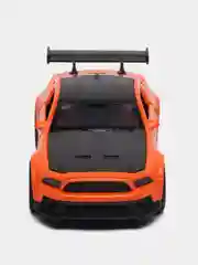 Оранжевый металлическая коллекционная машинка Ford Mustang