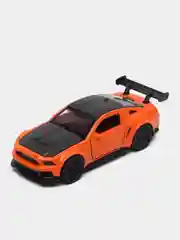 Оранжевый металлическая коллекционная машинка Ford Mustang