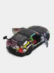 Оранжевый металлическая коллекционная машинка Ford Mustang