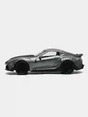 Серый металлическая коллекционная машинка Toyota Supra