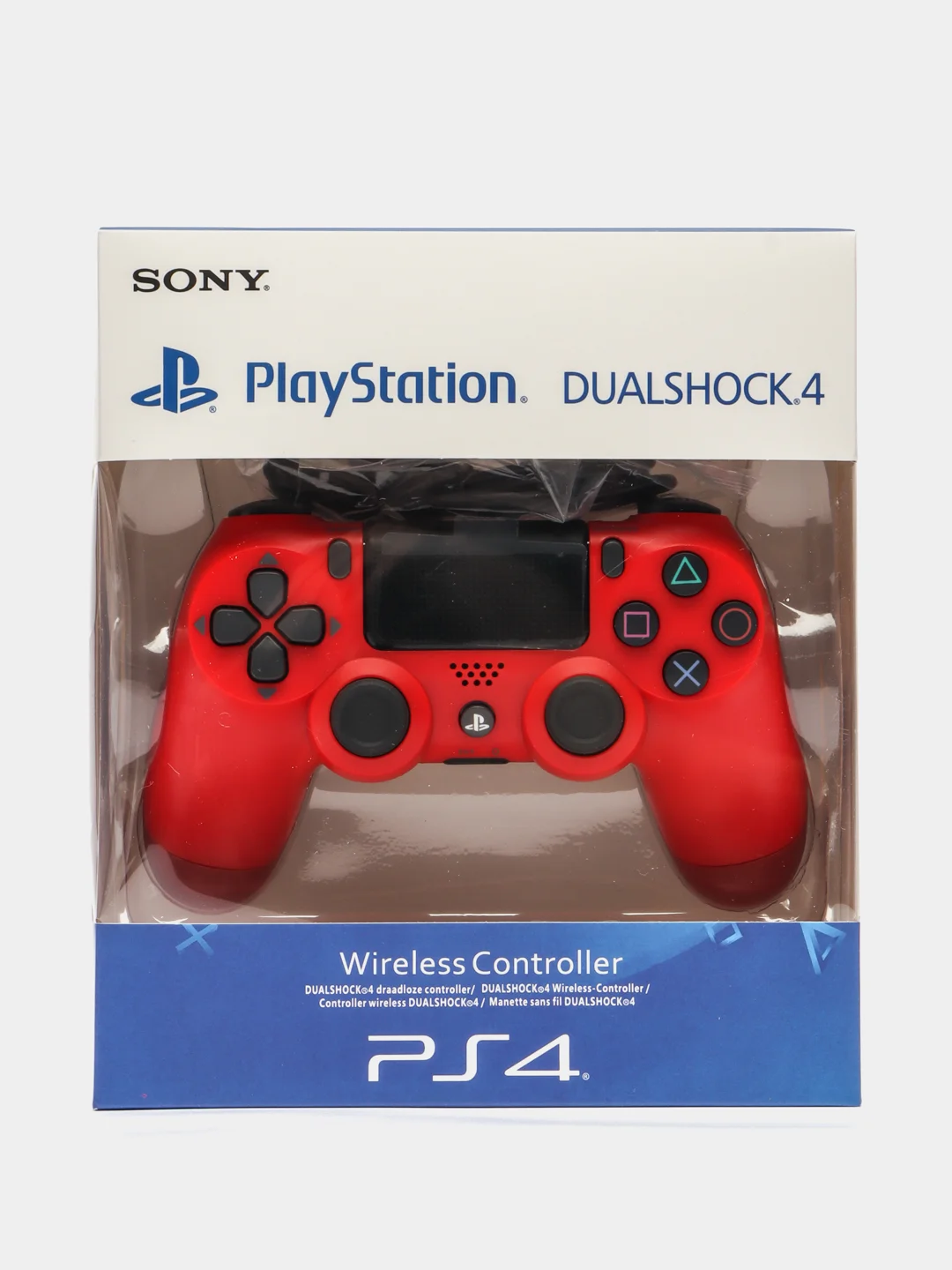 Красный джойстик, беспроводной геймпад для PS4, геймпад для ПК, PlayStation