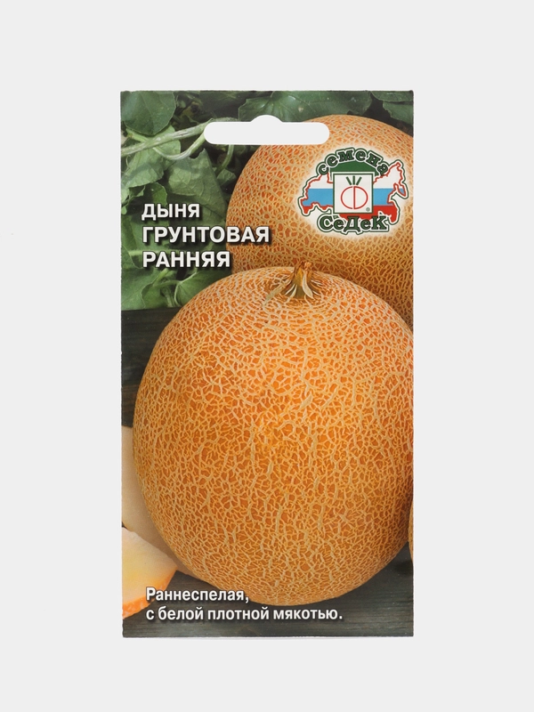 Дыня СеДеК "Грунтовая ранняя", 0,5 г, семена