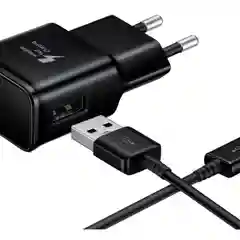 Черный блок питания для быстрой зарядки 12W для android iphone