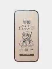 Гибкое керамическое защитное стекло CERAMICS матовое для Apple Iphone 15