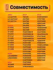 Пульт для телевизора DEXP универсальный 16A3000