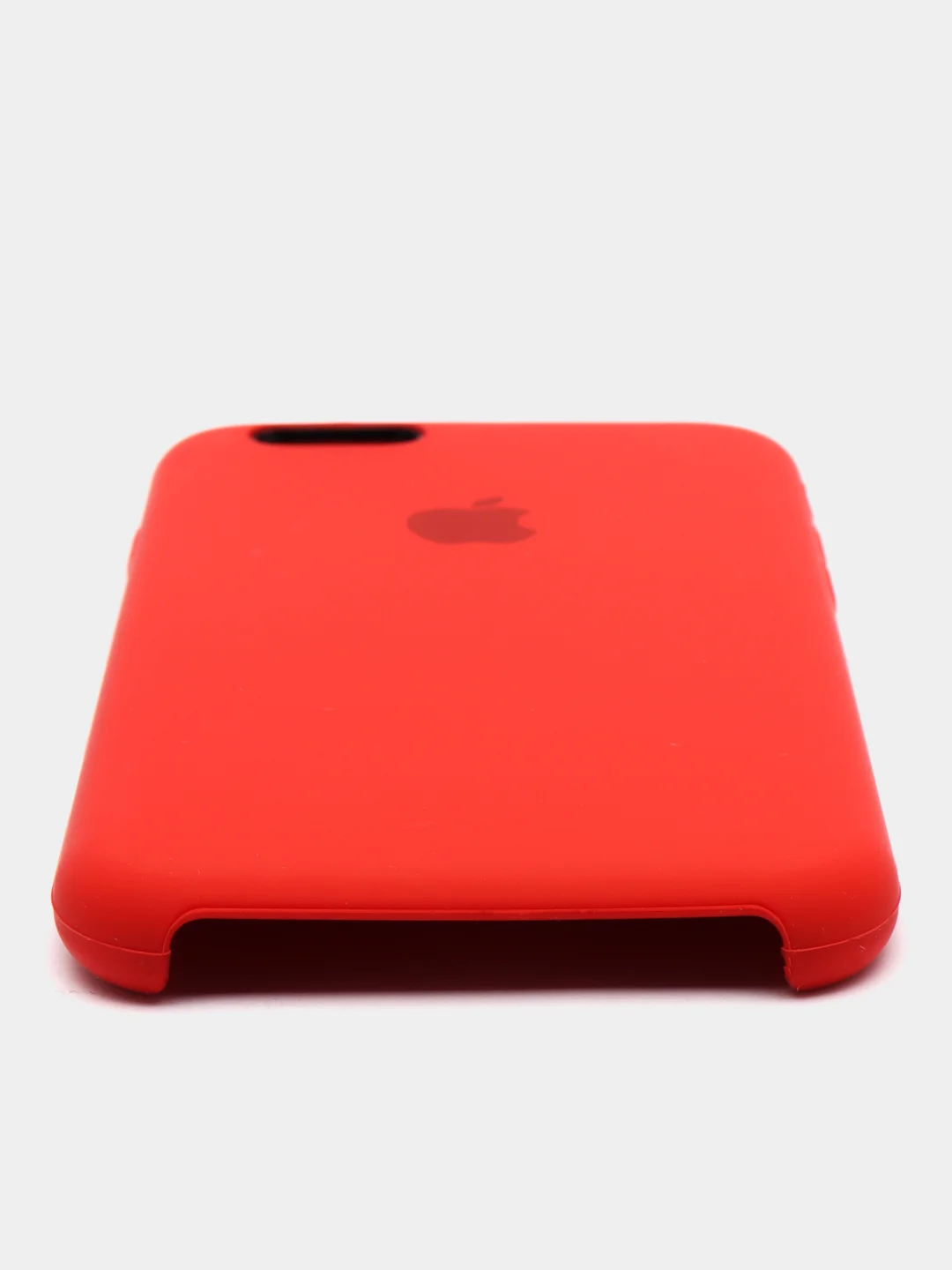 Красный чехол для iPhone (Айфон) 11, 12, 13, 14, XR, 7, 8, 7/8 Plus, SE, XS, X, XR, Pro Max