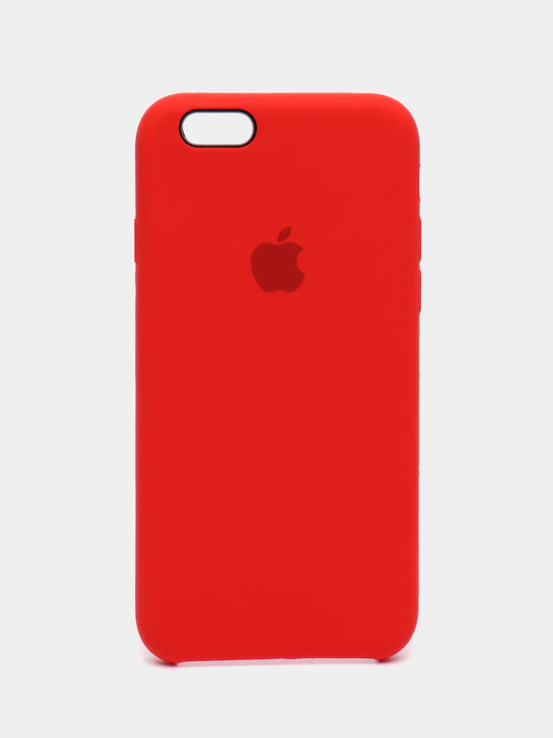 Красный чехол для iPhone (Айфон) 11, 12, 13, 14, XR, 7, 8, 7/8 Plus, SE, XS, X, XR, Pro Max