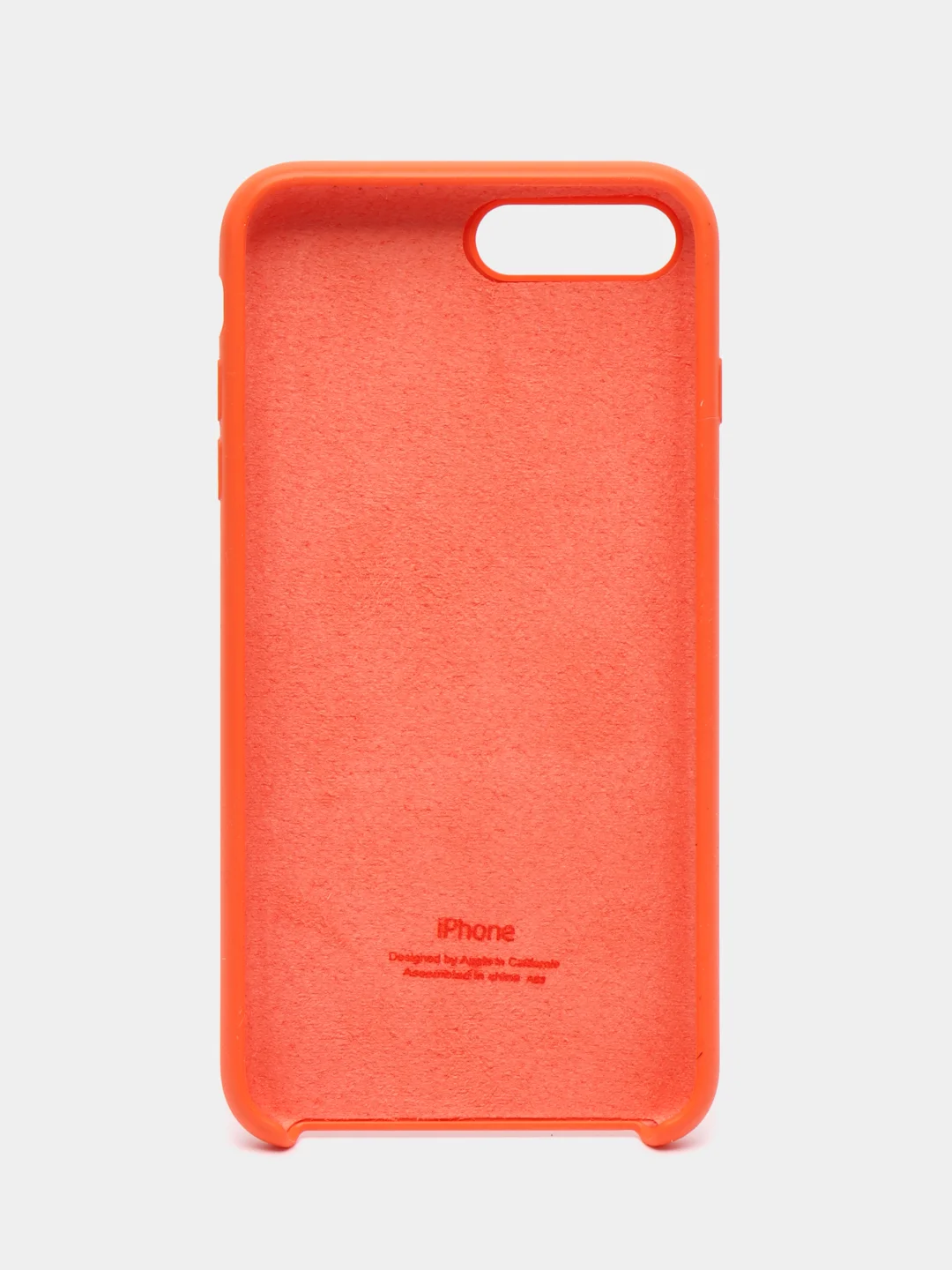 Оранжевый чехол для iPhone (Айфон) 11, 12, 13, 14, XR, 7, 8, 7/8 Plus, SE, XS, X, XR, Pro Max