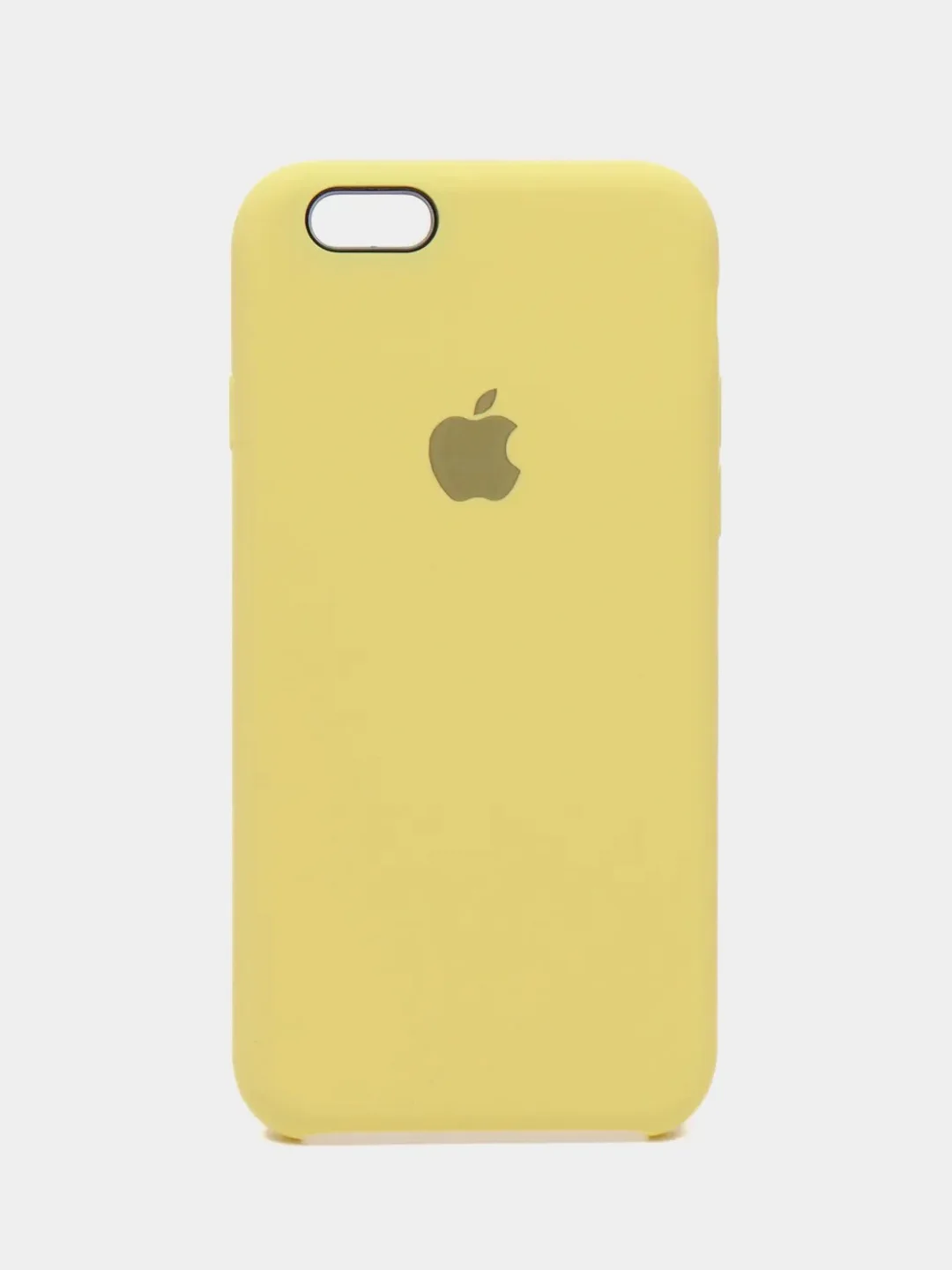 Желтый чехол для iPhone (Айфон) 11, 12, 13, 14, XR, 7, 8, 7/8 Plus, SE, XS, X, XR, Pro Max