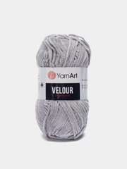 Пряжа плюшевая YarnArt Velour, 100 г, 170 м (Пряжа Велюровая)