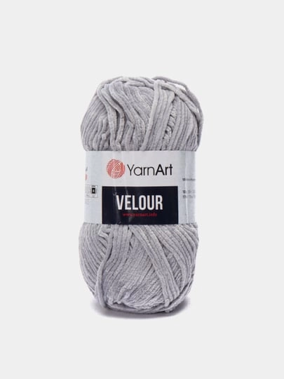 Пряжа плюшевая YarnArt Velour, 100 г, 170 м (Пряжа Велюровая)