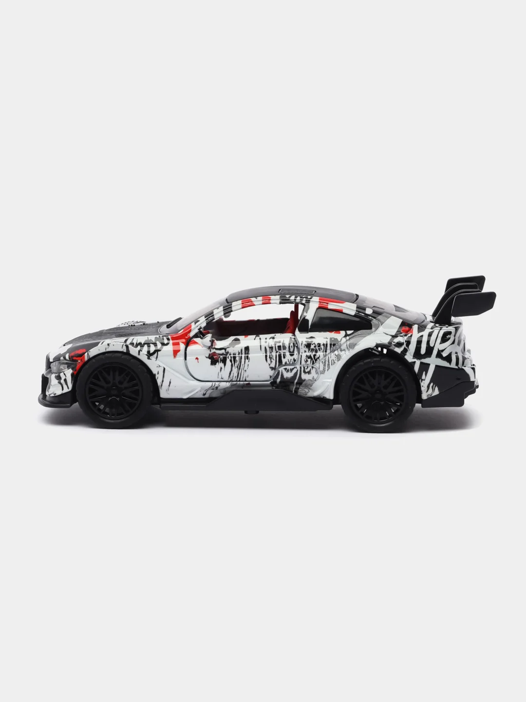 Красный металлическая коллекционная машинка BMW M3 Cupe