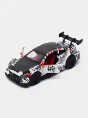 Красный металлическая коллекционная машинка BMW M3 Cupe
