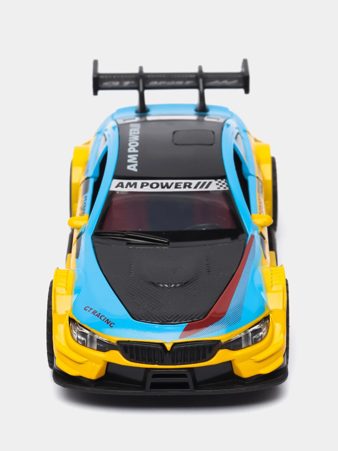 Голубой металлическая коллекционная машинка BMW M3 Cupe